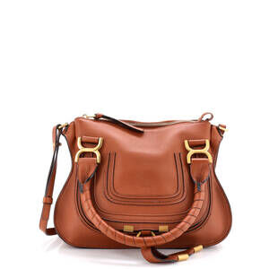 Chloe Marcie Satchel Leather Medium #236654C14B